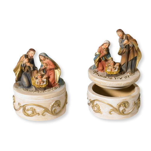 Nativity Rosary Box